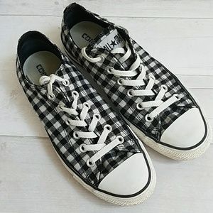 checkered converse